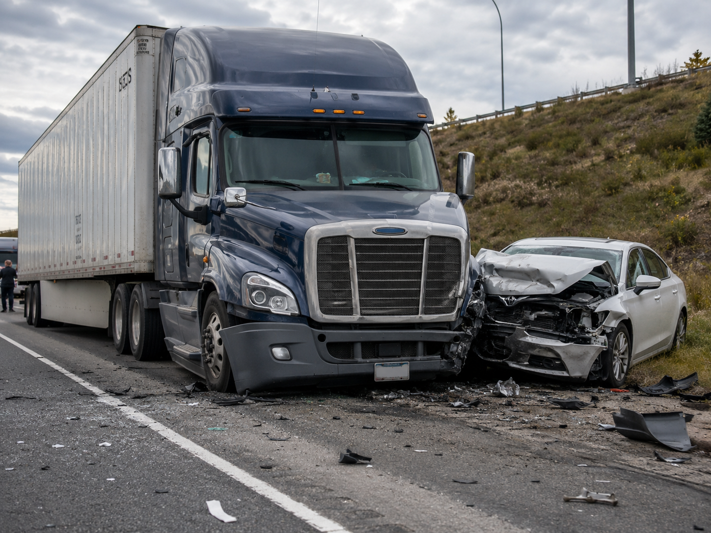 Truck accident lawyer for semi-truck crash cases in Fresno